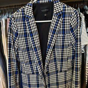 Banana Republic size 8 Plaid Jacket